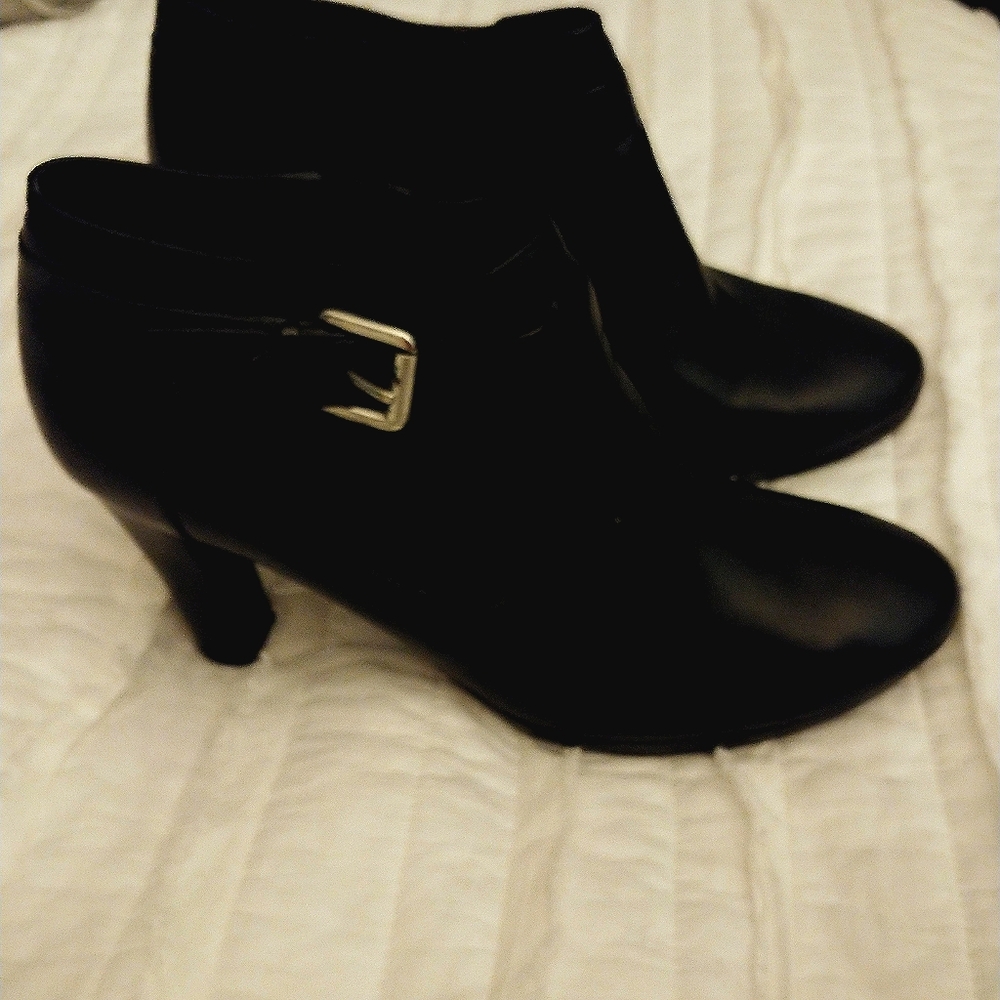Ralph Lauren Black Booties